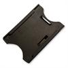 Card holder, open - black (H/V)